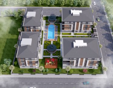 Çivik İnşaat, Mimarlık & Mühendislik Çatı Çözümleri Antalya Kepez 4 Blok 40 Daire Proje