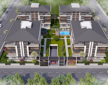 Çivik İnşaat, Mimarlık & Mühendislik Çatı Çözümleri Antalya Kepez 4 Blok 40 Daire Proje